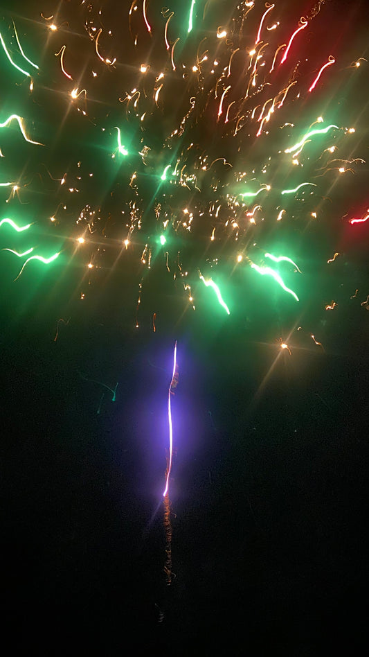 Firework in action